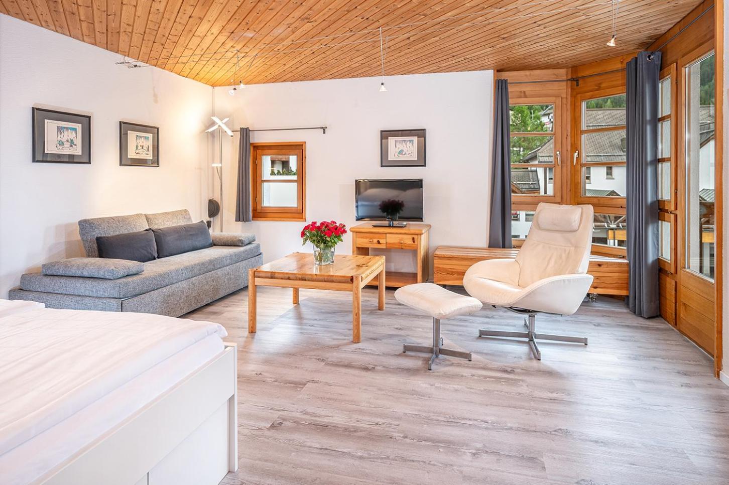 Schweizerhof Ferienwohnungen Lenzerheide 1 Szoba fotó