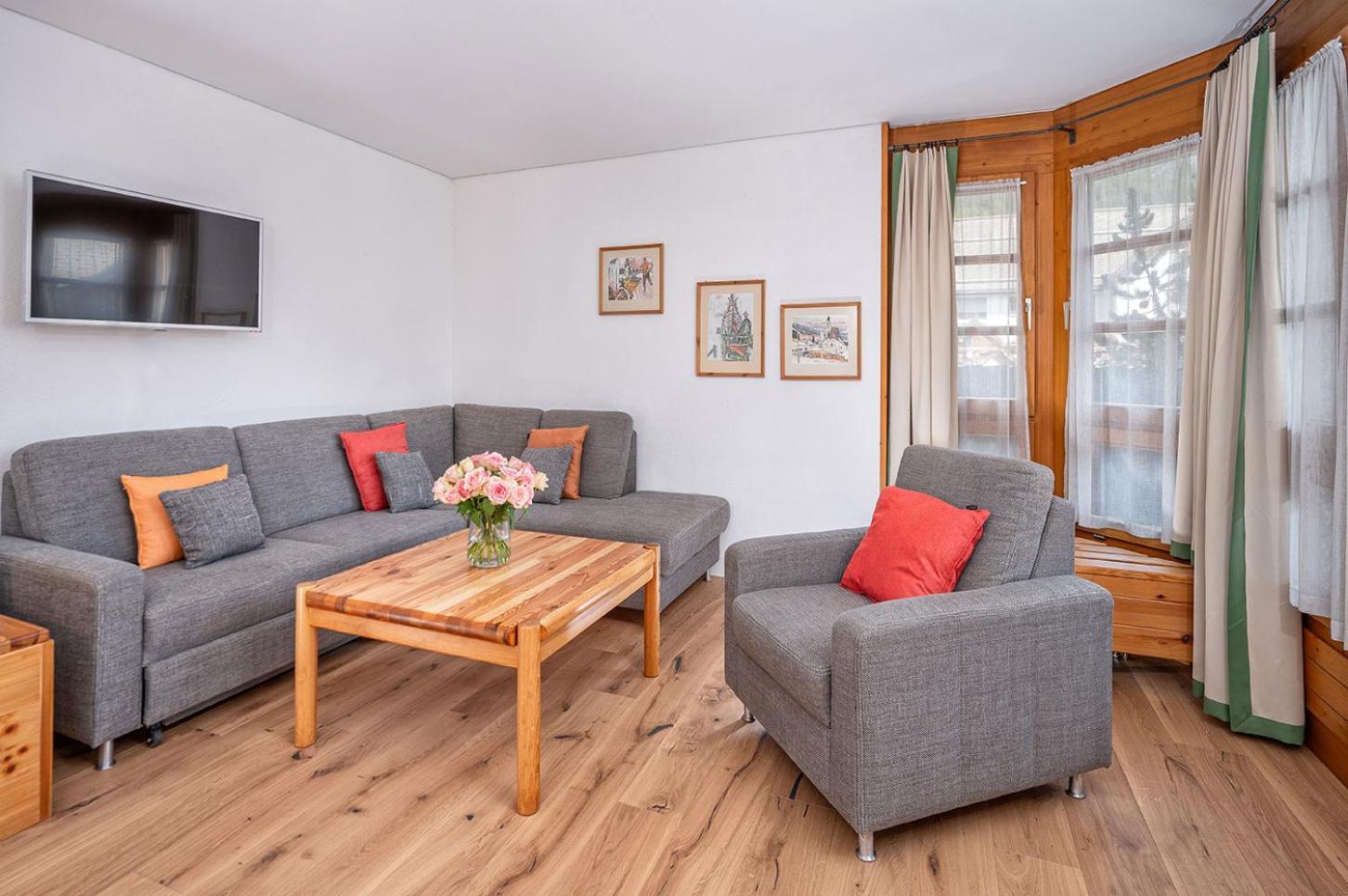 Schweizerhof Ferienwohnungen Lenzerheide 1 Szoba fotó