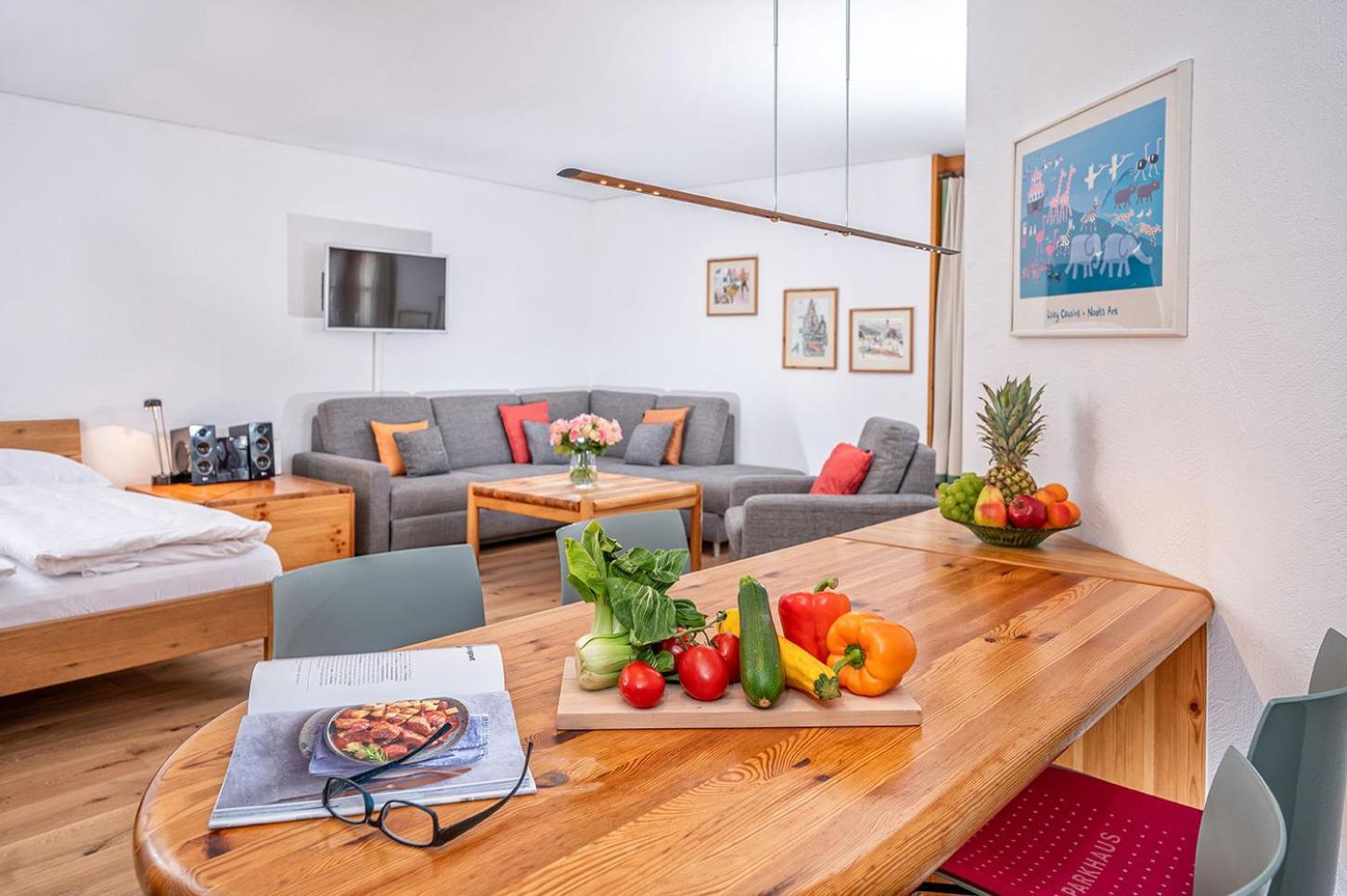 Schweizerhof Ferienwohnungen Lenzerheide 1 Szoba fotó